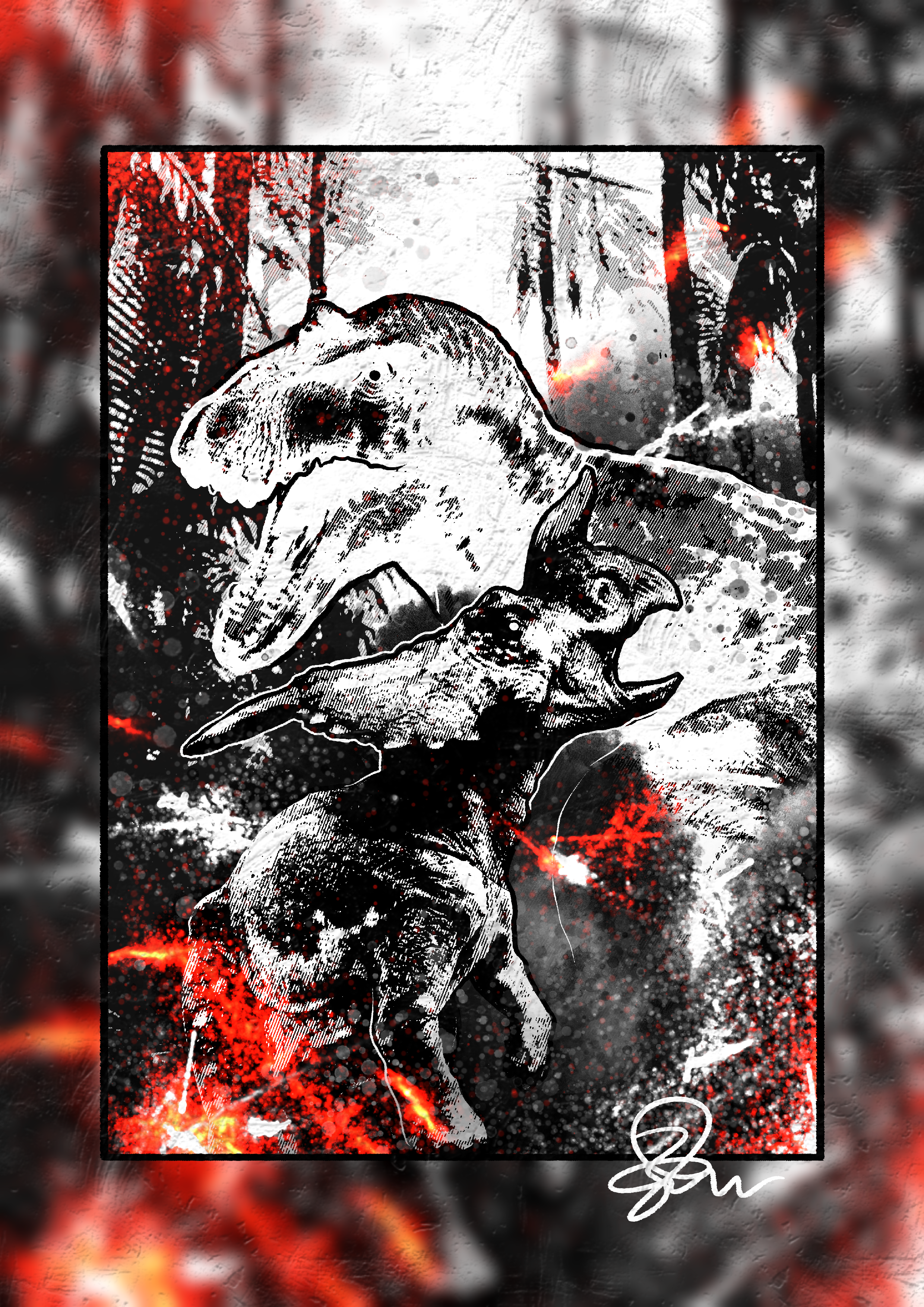 The Final Stand art print by Ambrite Art