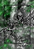 Bionicle - Paleohorror art print by Ambrite Art