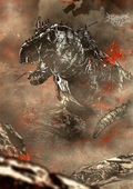 The Witchking - Paleohorror art print by Ambrite Art