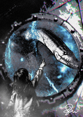 Submerged - Paleohorror art print by Ambrite Art
